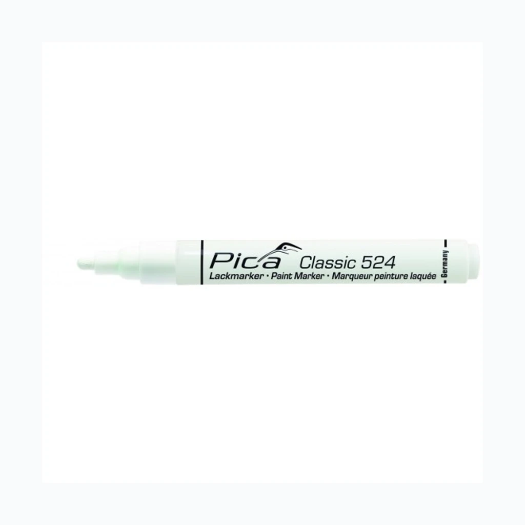 Pica-Marker Marker Classic 2-4mm, valge, permanent (70-3489)