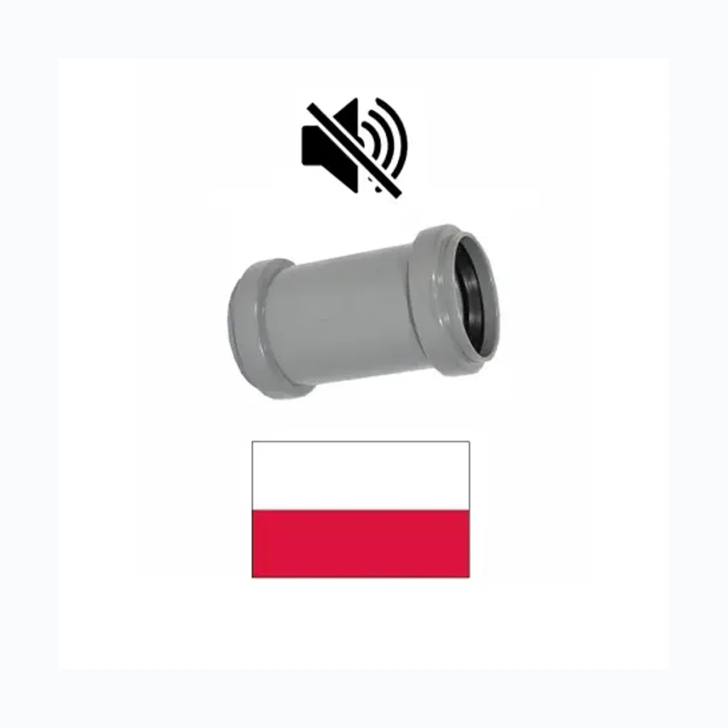 Муфта скользящая DN110 808/dB, PELEKA (6180183)