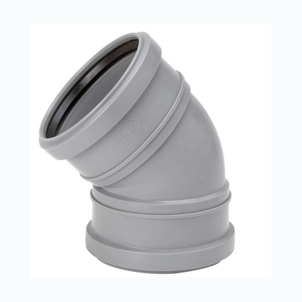 Uponor Muhvpõlv 50/45° PP B (2430223)