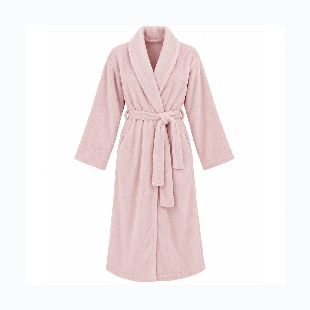 Naiste hommikumantel Sally Powder Pink (SZL-00625)
