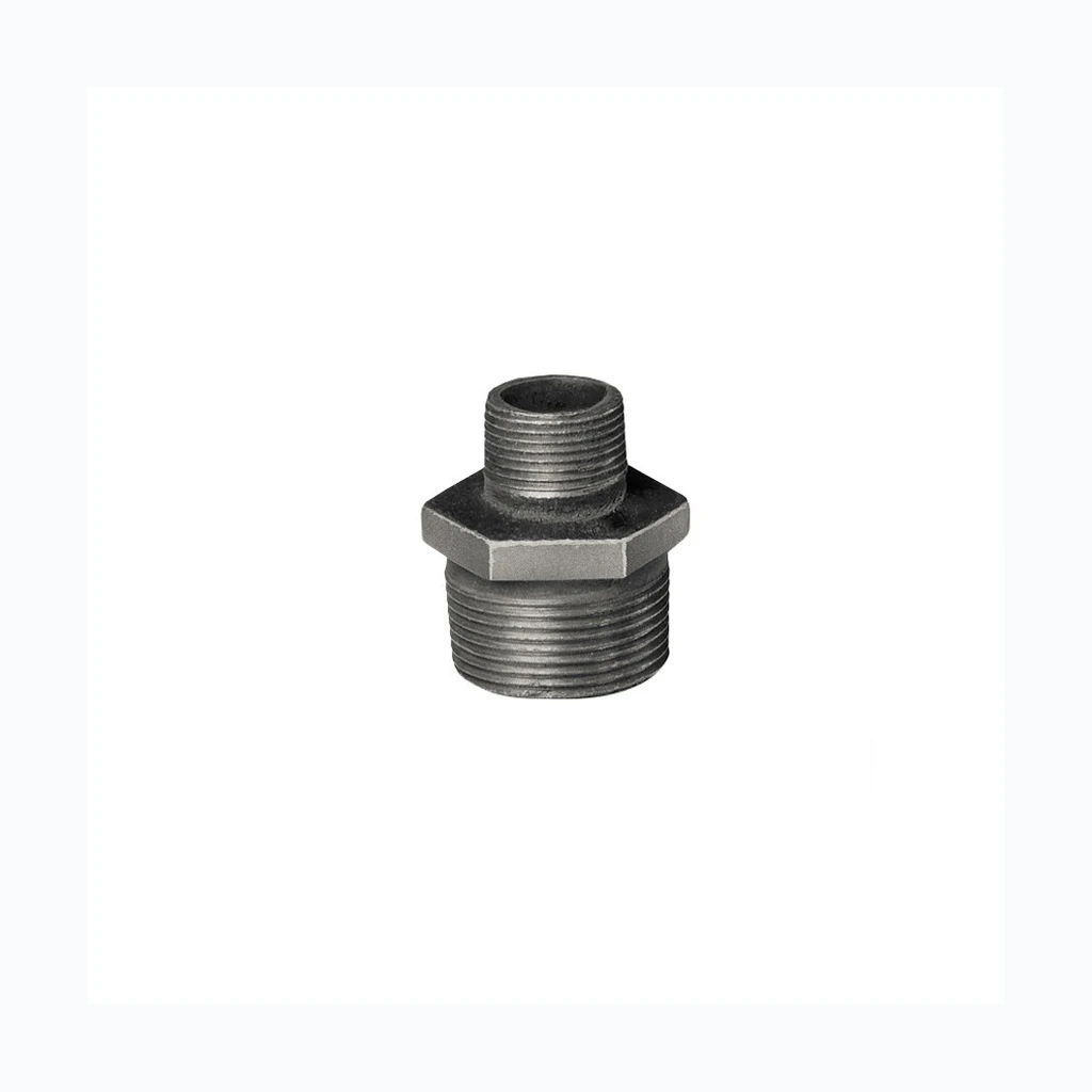 Ниппель 2″x1¼” VK/VK чёрный (0724525)