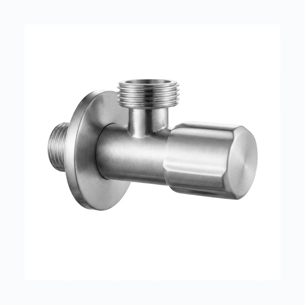Nurgaventiil 02 1/2" x 3/4" Brush Nickle (REA-03611)