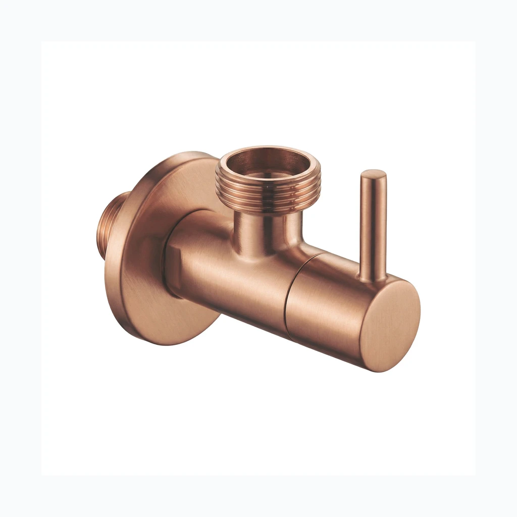 Nurgaventiil 1/2" x 3/4" Brush Copper (REA-03601)