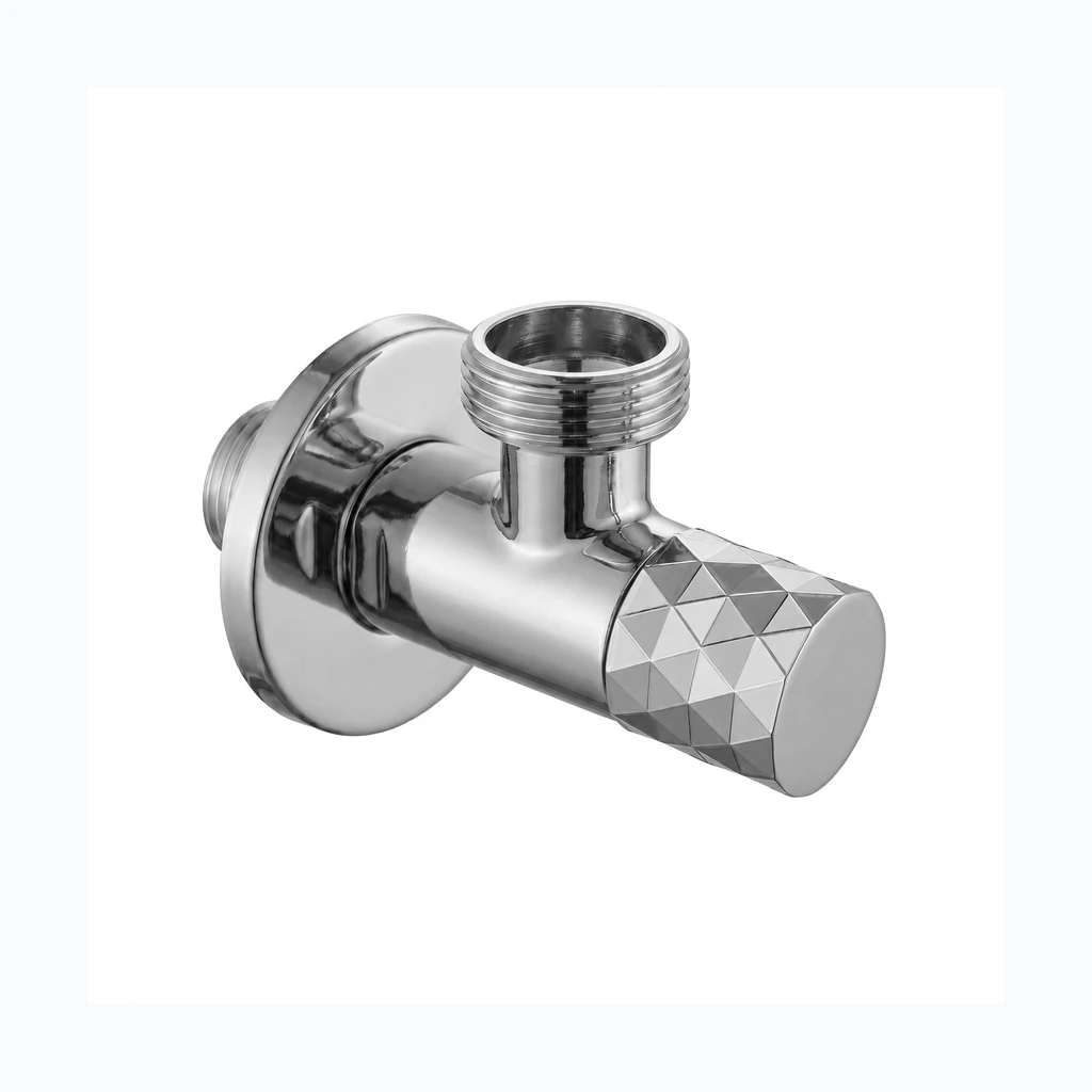 Nurgaventiil Diamond 03 1/2" x 3/4" хром (REA-03616)