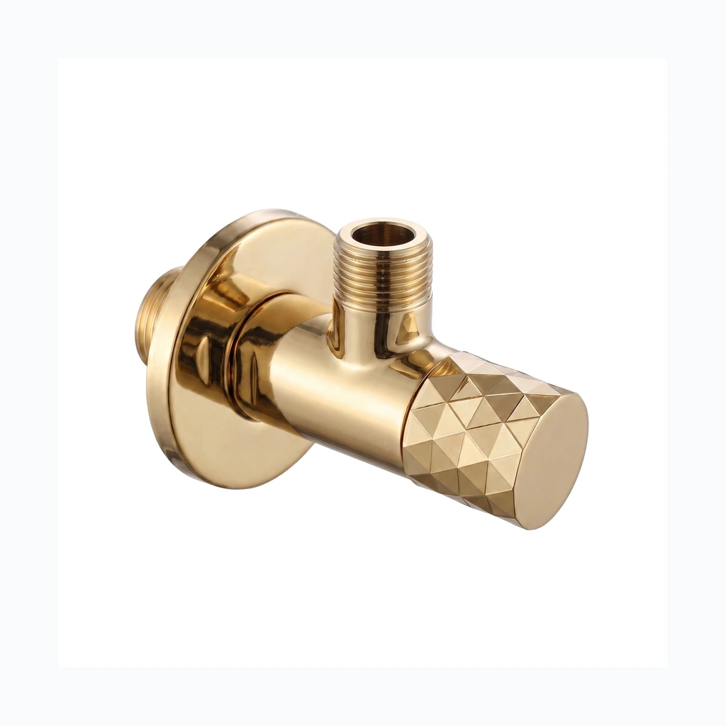 Nurgaventiil Diamond 03 1/2" x 3/8" Gold (REA-03623)