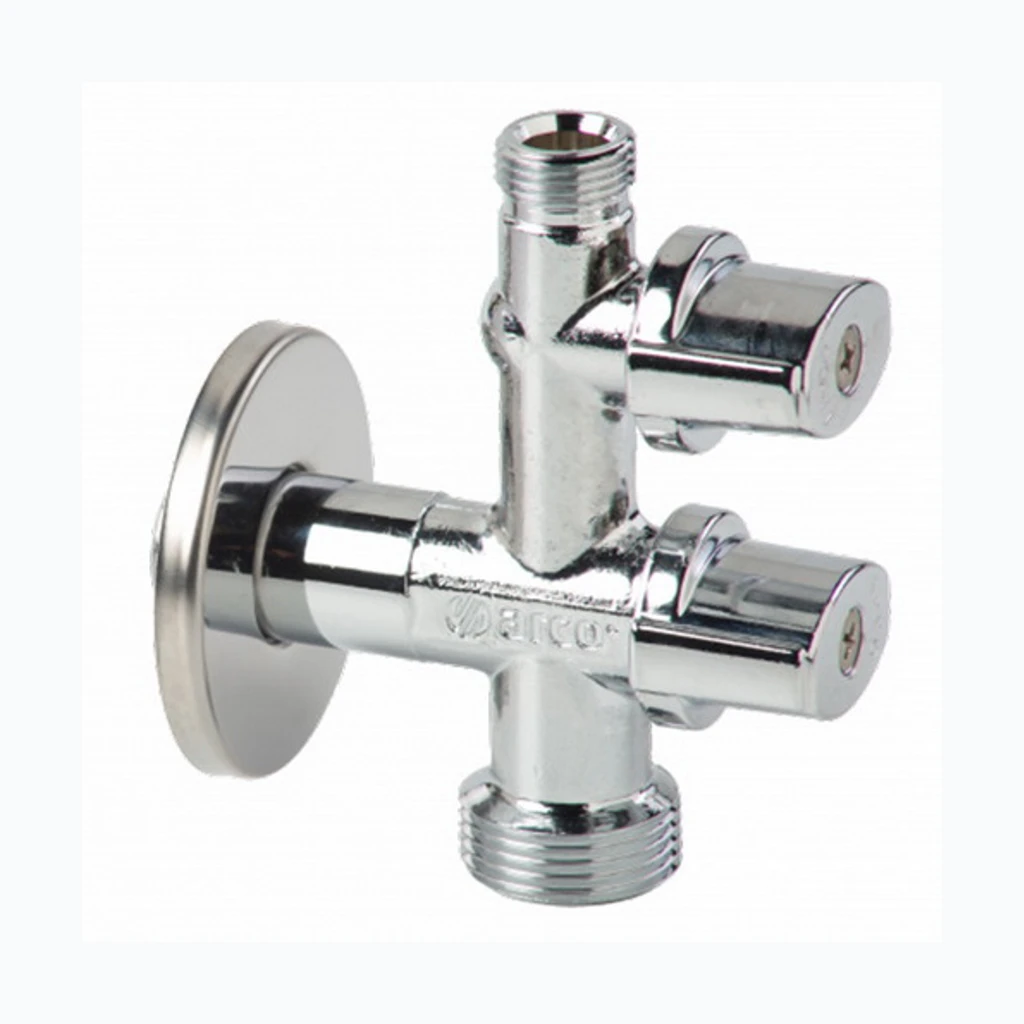Valvulas Arco Nurk-kraan 1/2″VK x 3/4″VK x 3/8″ – 10 (37-77732010)