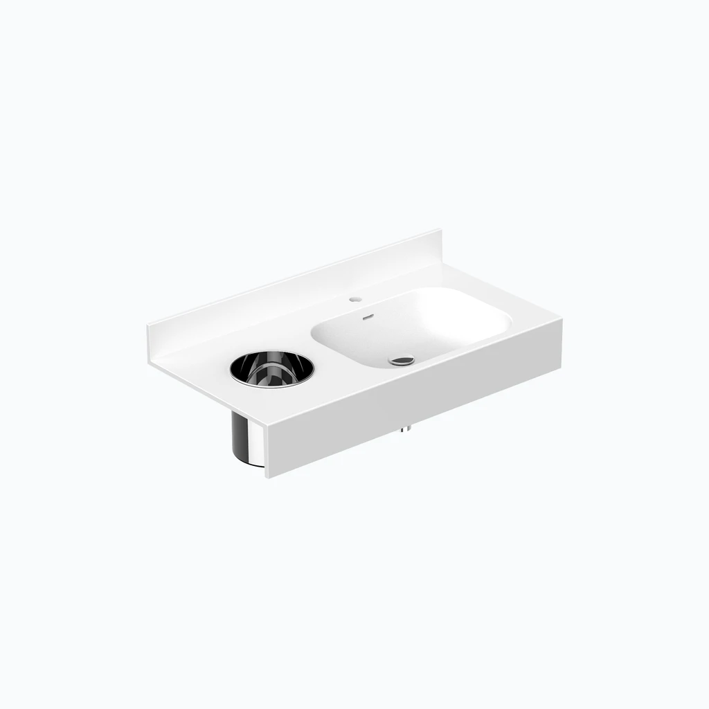Eumar Paper bin opening with bin 7l (kroom) (225-0000-01)