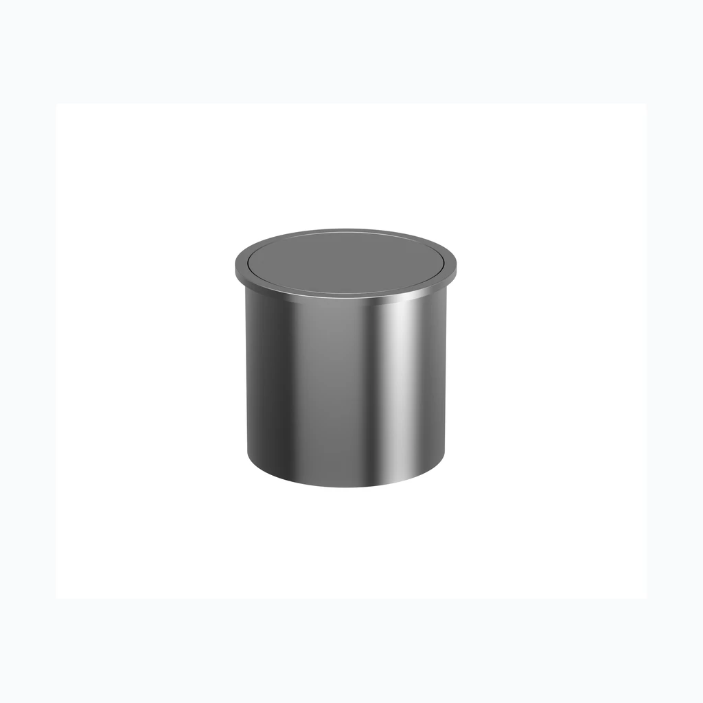 Eumar Paper bin 3.5L with cover (AISI304) (80700-207)