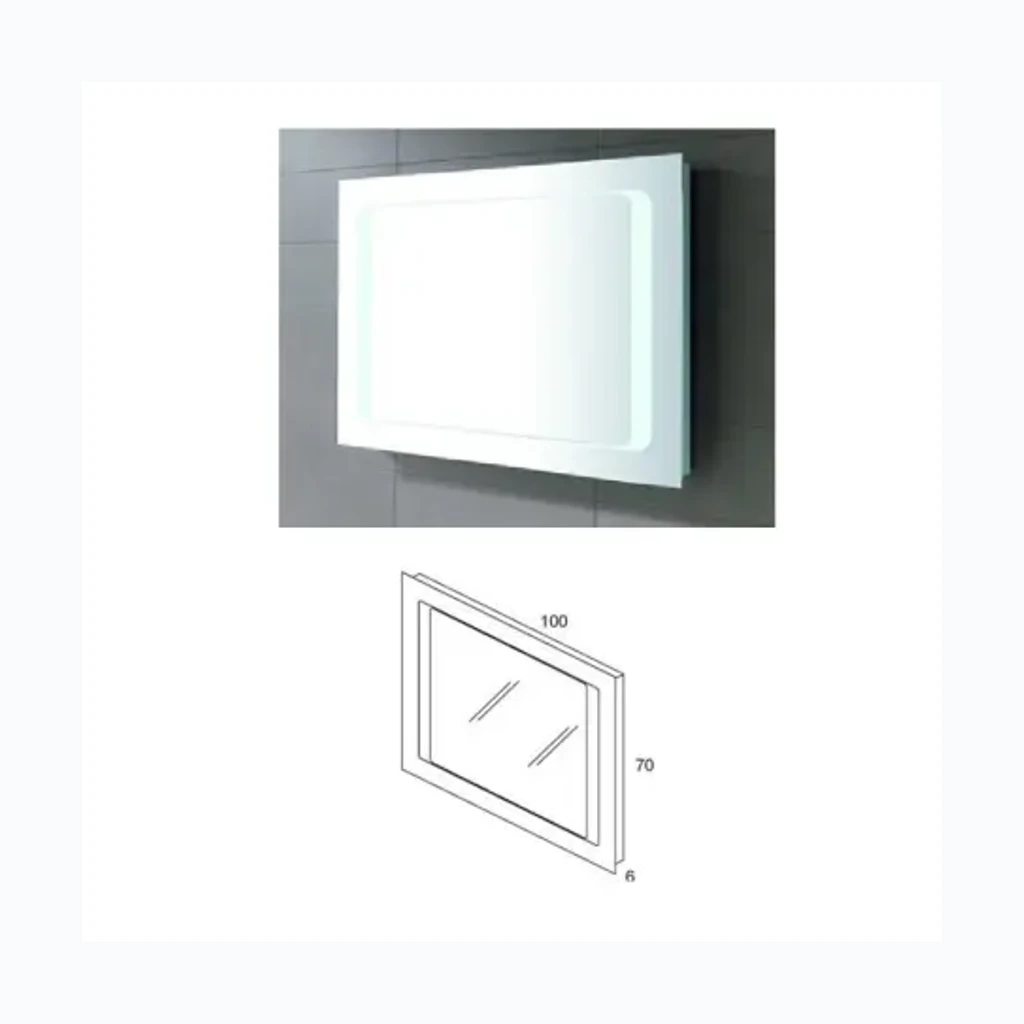 Peegel LUX 100x70 20310, LUX (9279006)
