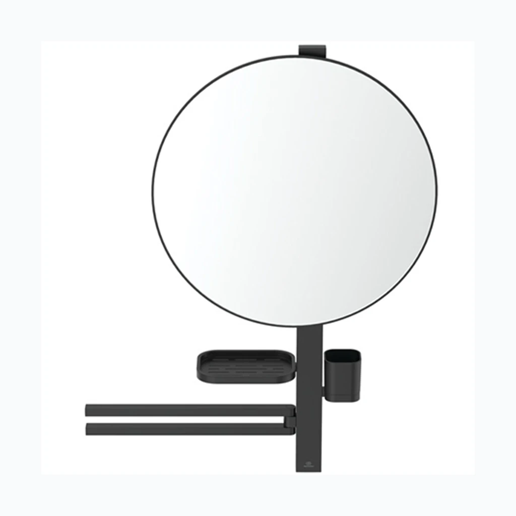 Peeglikomplekt Alu+, suur, матовый чёрный Ideal Srandard (Ideal Standard) (12599)