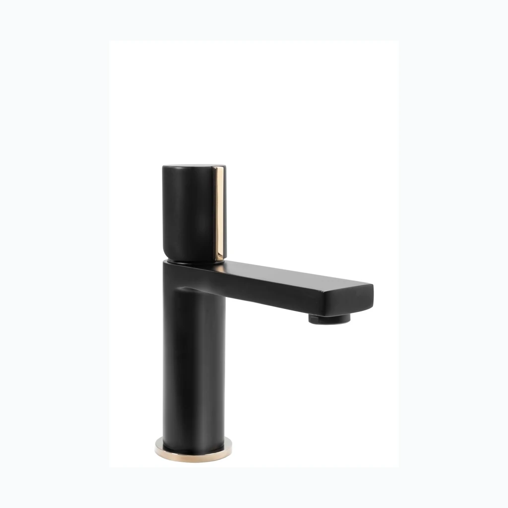 PesemisСмеситель для ванны REA ICON чёрный Gold Low (REA-B5680)