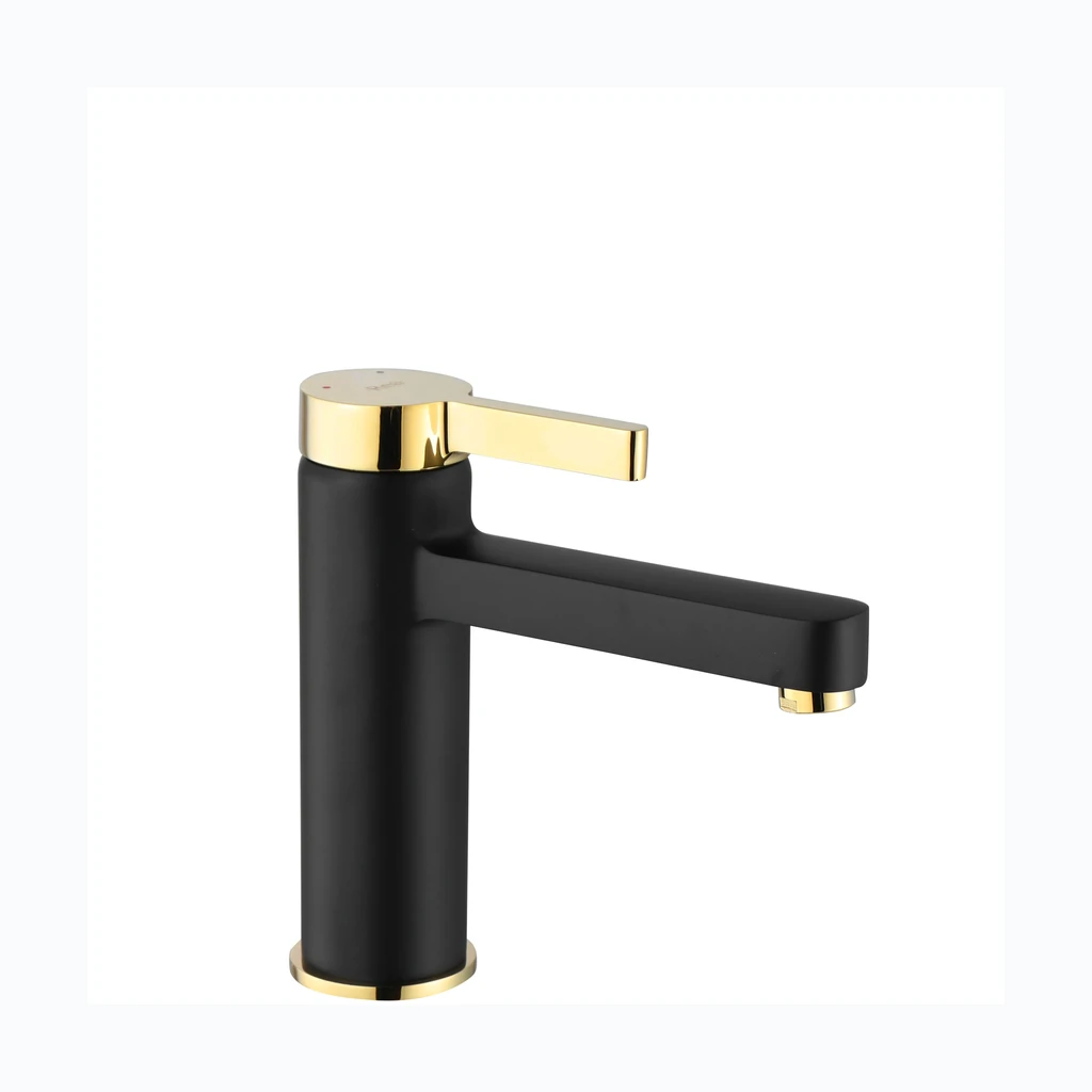 Pesemisvannisegisti REA POLO Black Gold Low (REA-B9977)