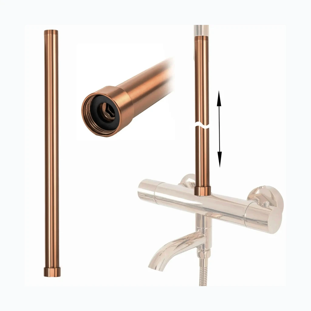 Pikendus BRUSHED COPPER vanni- ja Душевой комплектile 50 cm (REA-K5489)