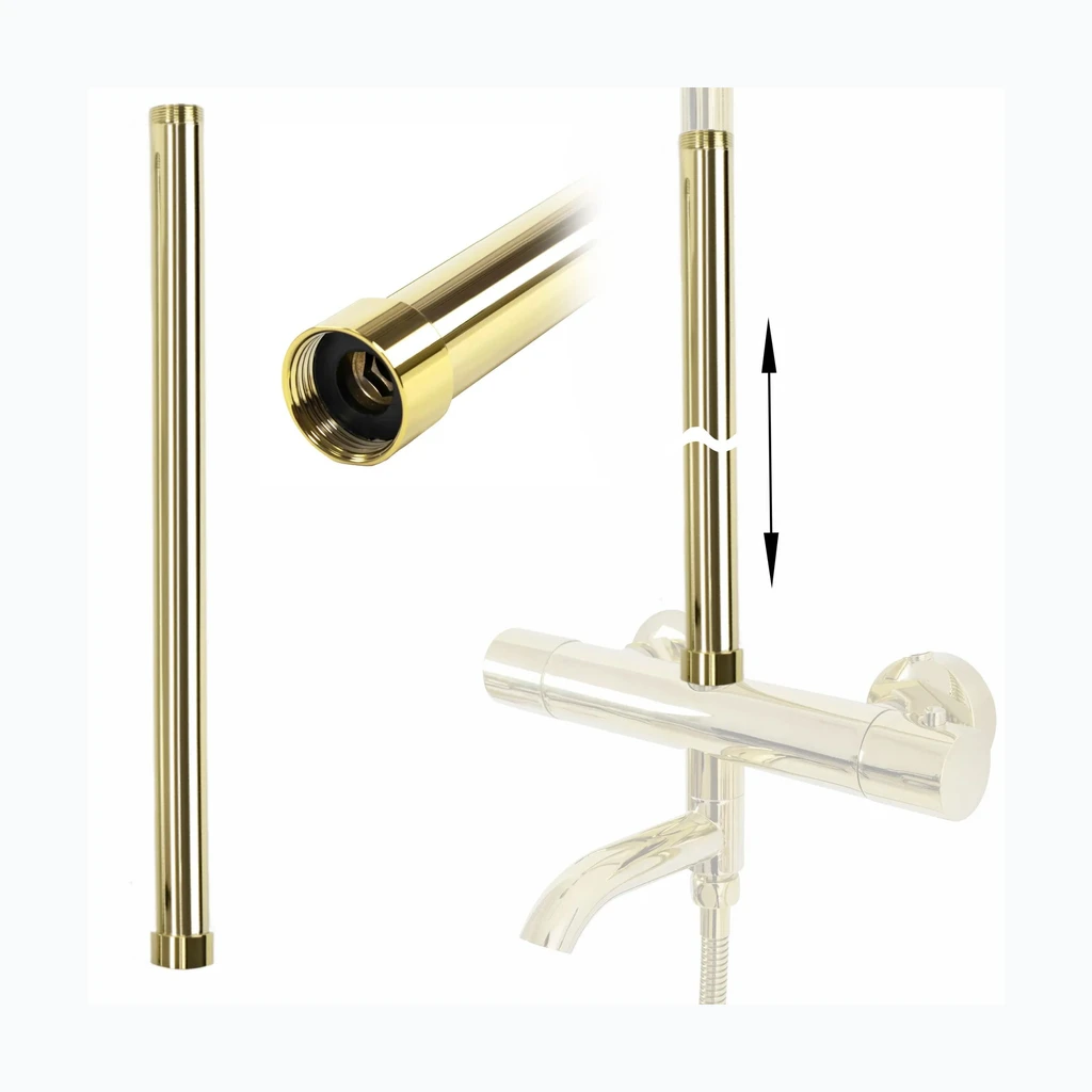 Pikendus vanni- ja Душевой комплектile GOLD 50 cm (REA-K0890)