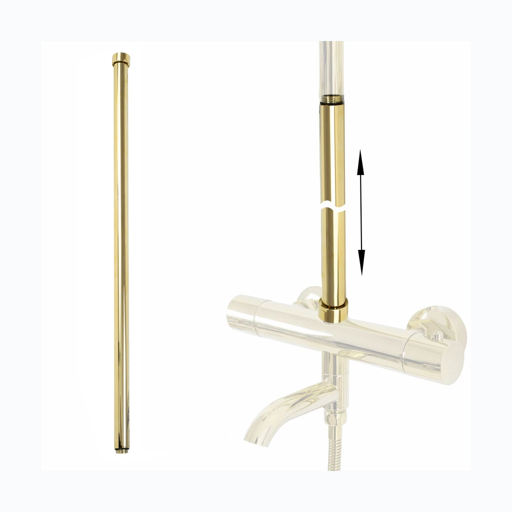 Pikendus vanni- ja Душевой комплектile GOLD, 60 cm (REA-K6651)