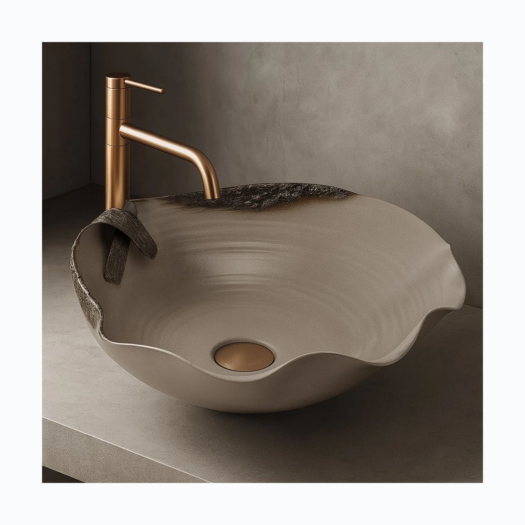 Pjedestaaliga pesemisbassein REA HM-22 Handmade ART (REA-U6326)