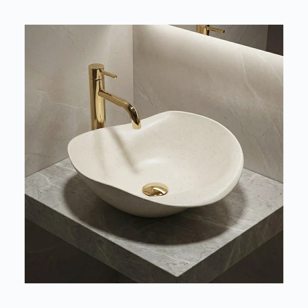 Pjedestaaliga pesemisbassein REA HM-34B Handmade ART (REA-U0609)