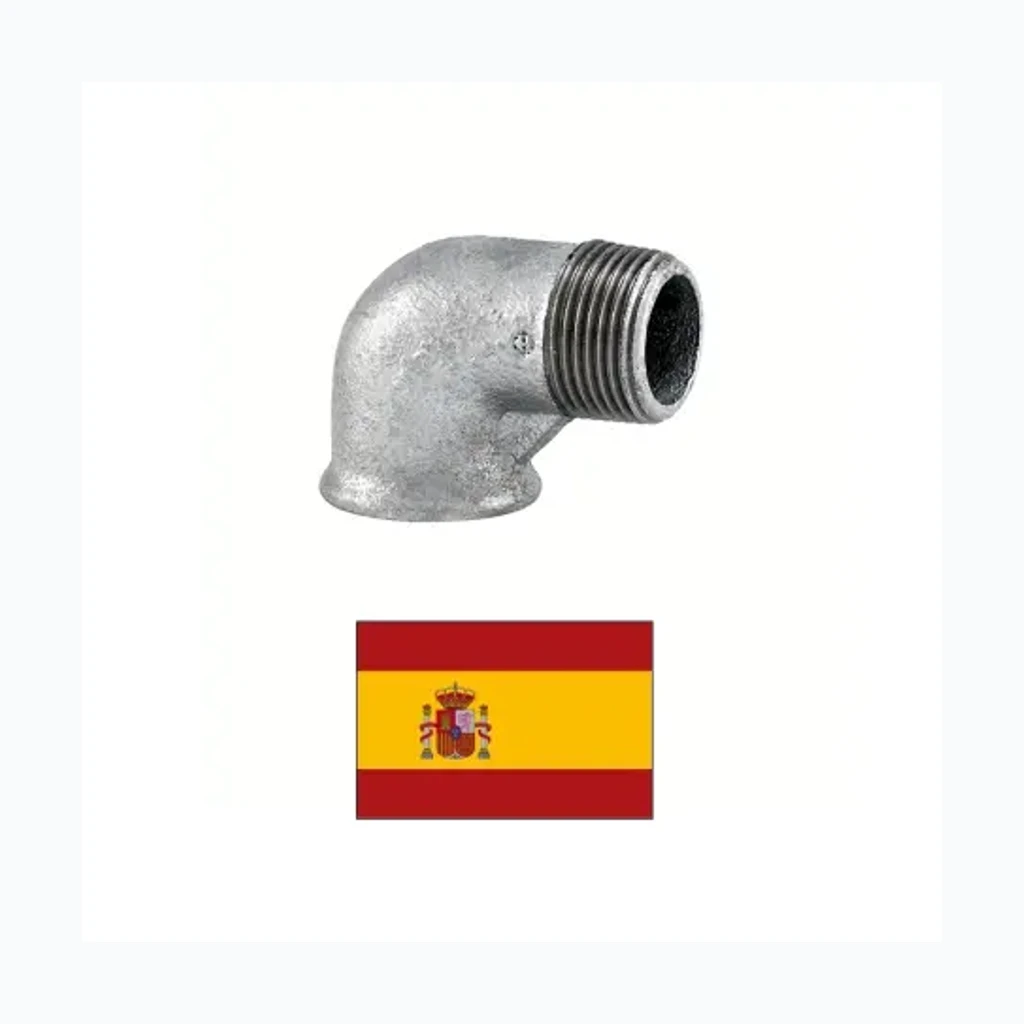 Põlv F-M 90^ 1/2", malm, 92 C, 1/2 (2124208)