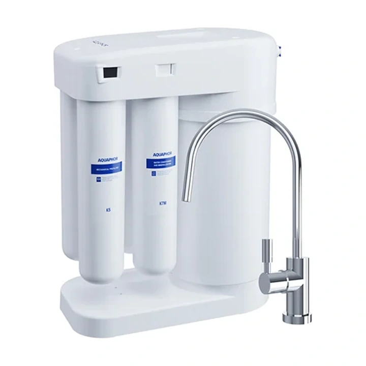 Система обратного осмоса Aquaphor Morion DWM-101S со встроенным водоводяным баком 5 л