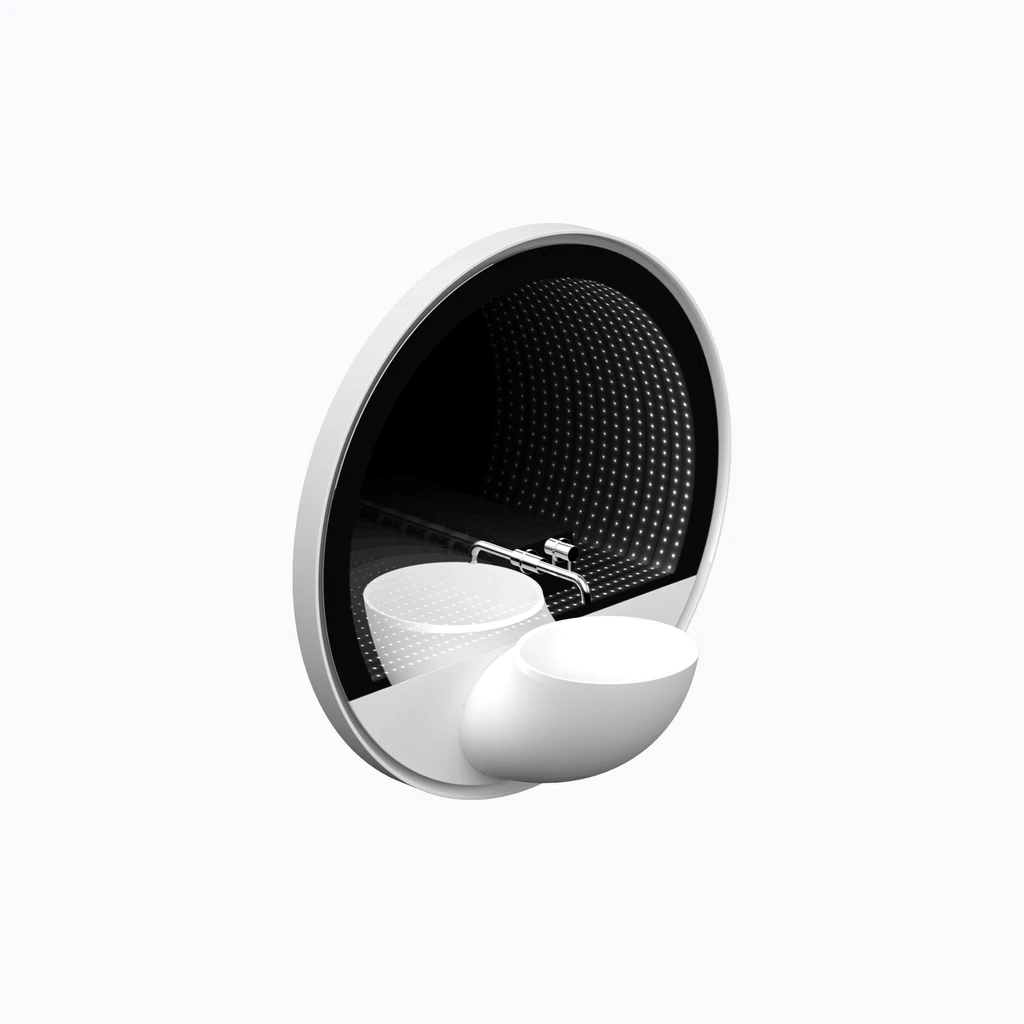 Eumar Infinity Зеркало для ванной Portal wb R1 (484-1616-01)
