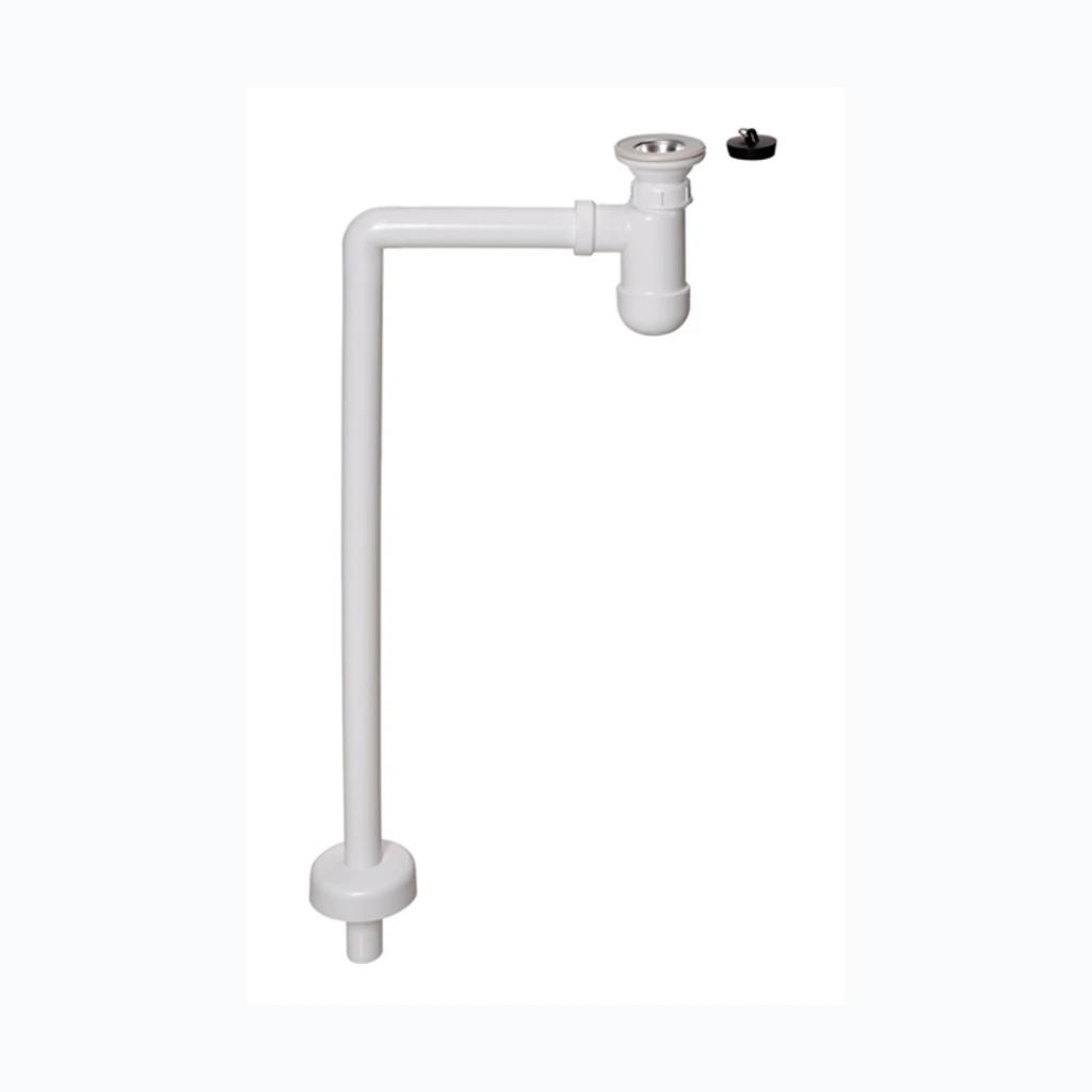 Pudelisifoon PRELOC 610 Ø32mm. Sifooni põlvega + Rosett (Nordline) (33128)