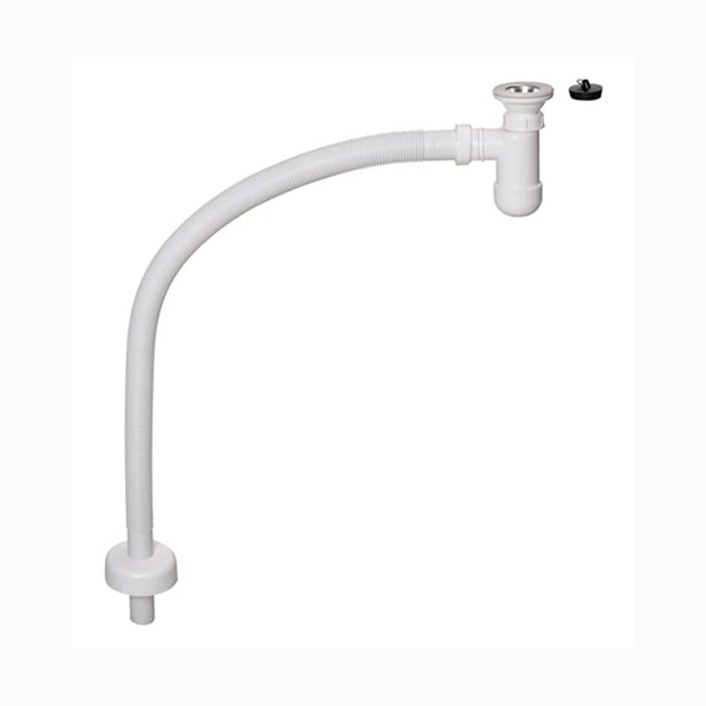 Pudelisifoon PRELOC 620 Ø32mm. Kofreeritud toruga + Rosett (Nordline) (33129)