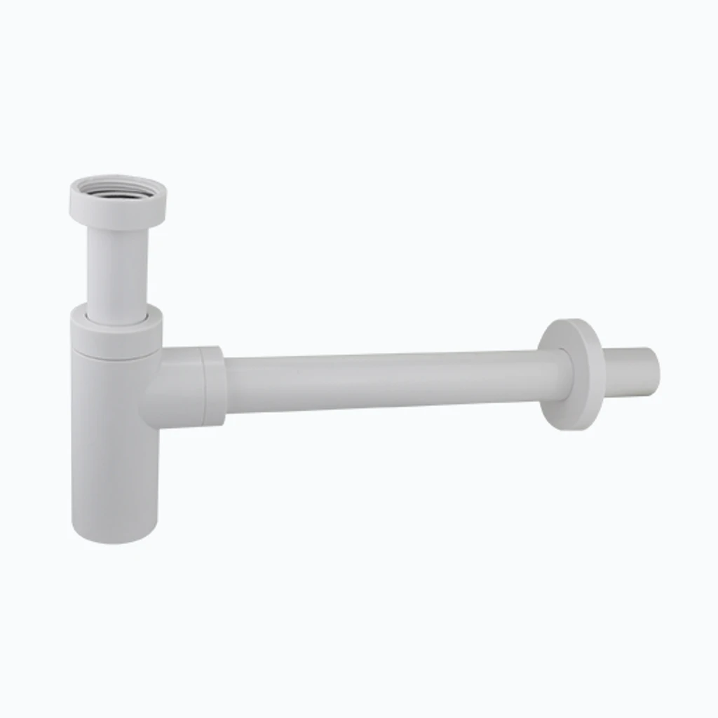 Pudelsifoon 1 1/4" -Ø32, plastik, белый (Nordline) (330933)