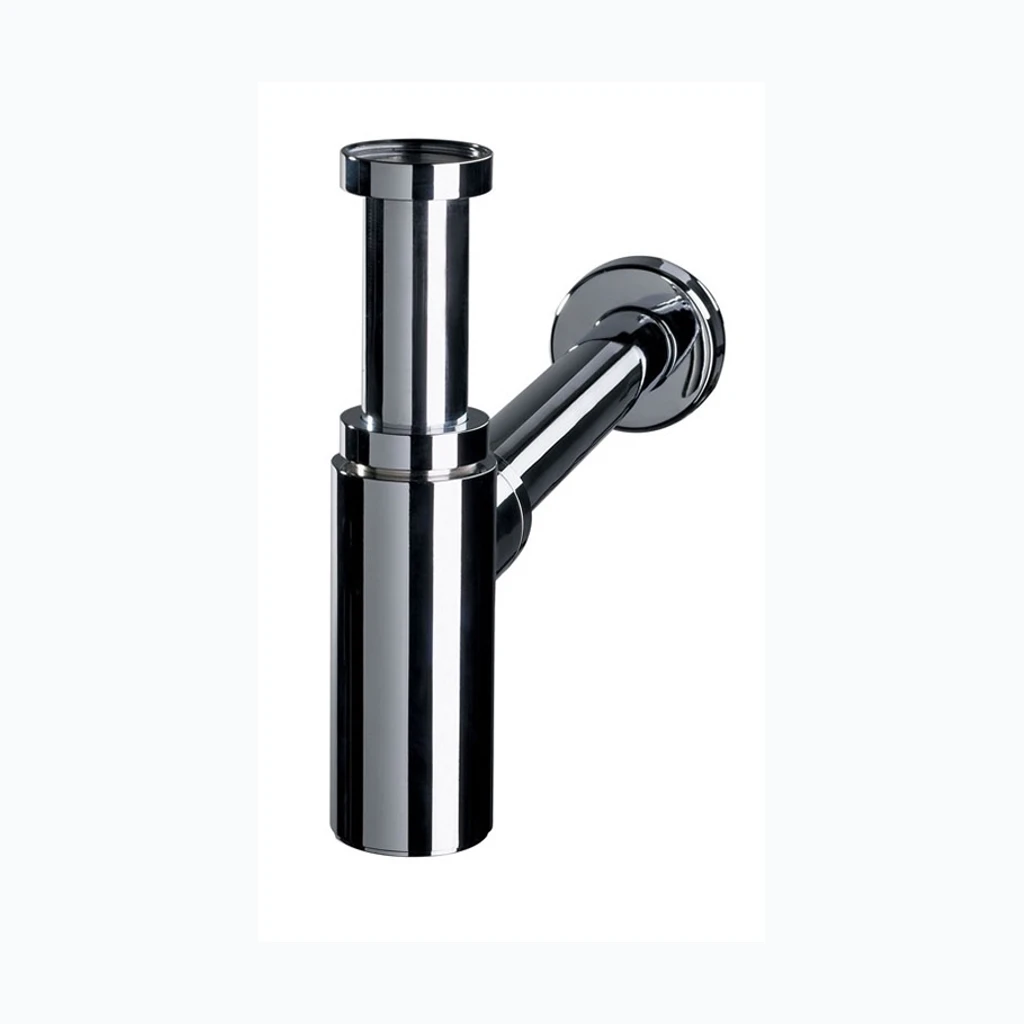Pudelsifoon LINEIS 1 1/4" -Ø32mm, латунь, хром (Nordline) (330888)