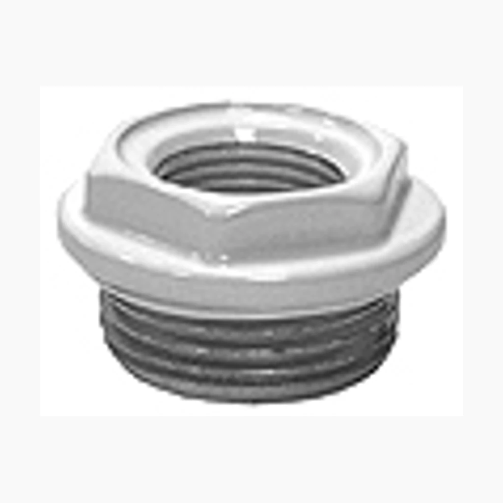 Radiaatori kork 1" x 1/2" parem valge (Nordline) (21821)