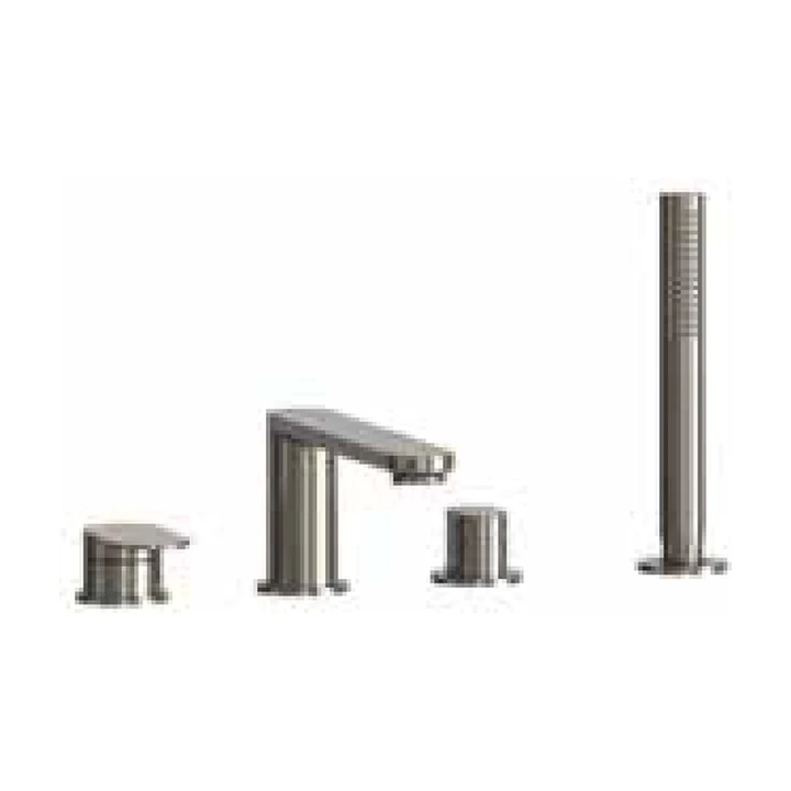 RAVAK CR II 056.20GB Bidet faucet 135 mm без донного клапана, шлифованный графит (X070664)