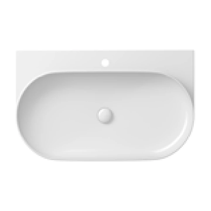 RAVAK Valamu Yard 800, keraamiline, without hole, anthracite (XJX03080000)