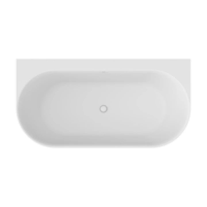 RAVAK Vann Freedom Corner II Tec R 1750x860, valge/grey green, overflow and drain cover: valge (CC81200000)