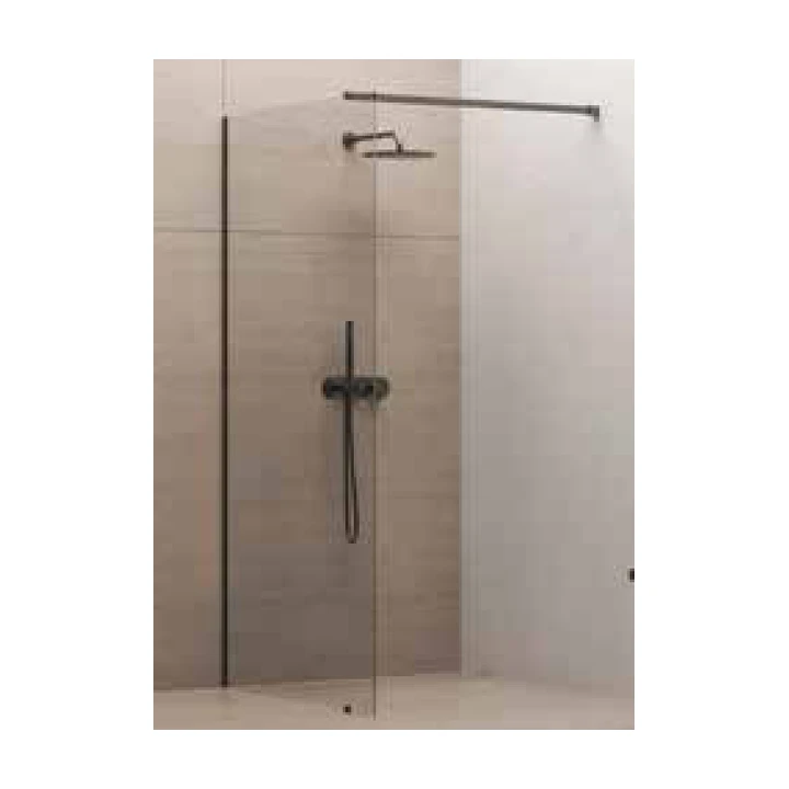 RAVAK Душевая перегородка Walk-In Set-130 graphite m.+прозрачное стекло (GW9WJ0O0SZ1)