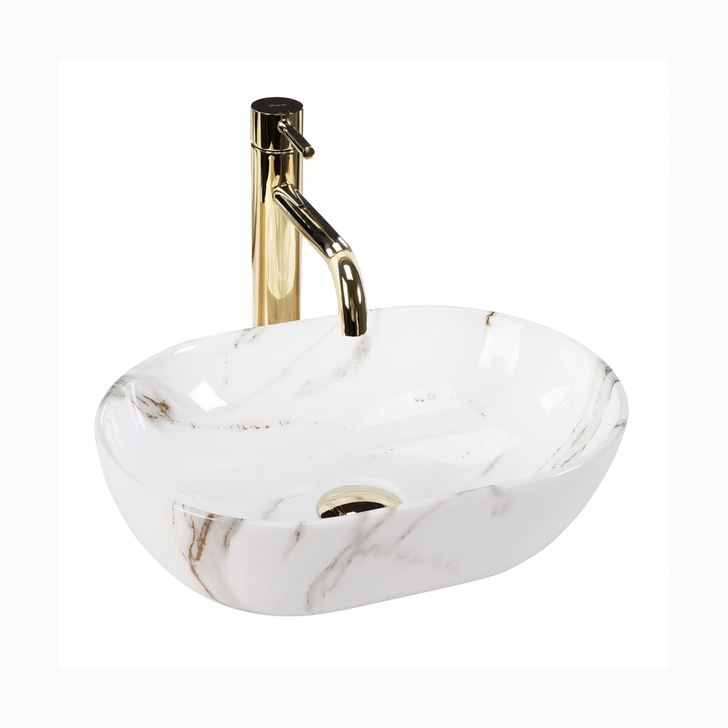 Rea AMELIA MINI AIAX SHINY countertop valamu (REA-U9107)