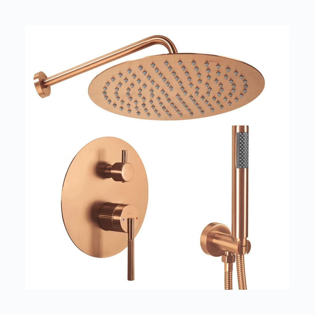 Rea Argon Brush Copper varjatud dušikomplekt + BOX (REA-P4330)