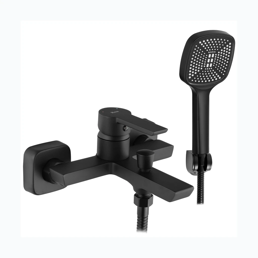 REA ARGUS MAT чёрный Смеситель для ванны (REA-B6407)