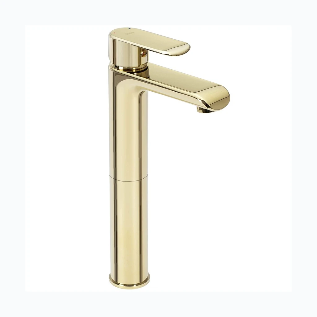 REA BLOOM Смеситель для раковины Gold High (REA-B6201)