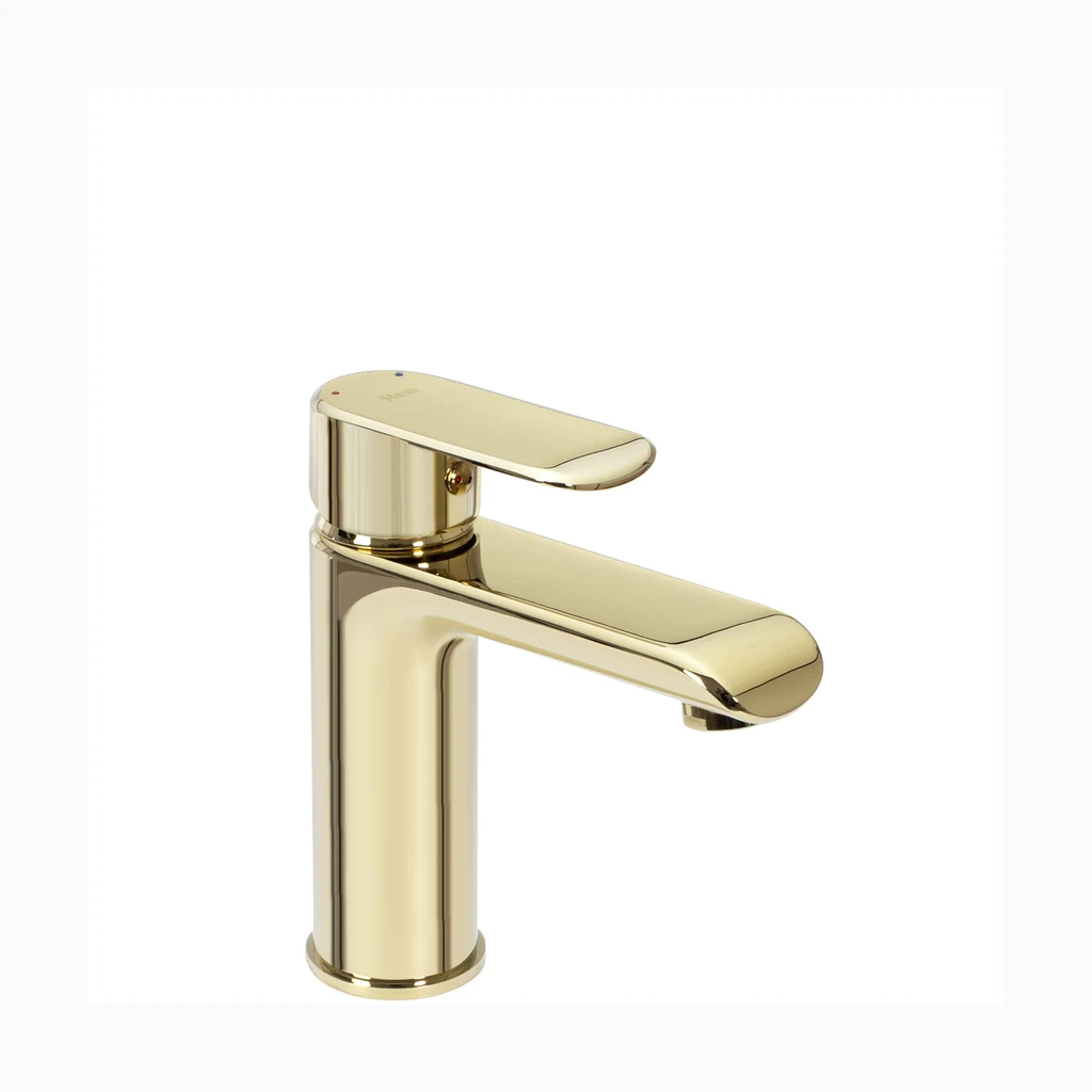 REA BLOOM Смеситель для раковины Low Gold (REA-B6200)