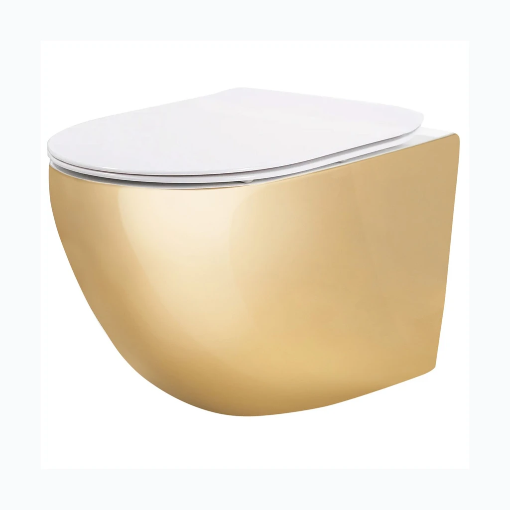 Rea Carlo Mini Tornado NFQ GOLD WHITE tualettkauss (REA-C6006)