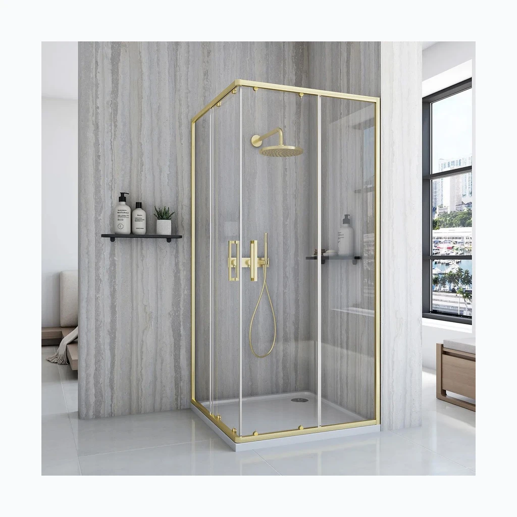 Rea City 80x80 dušikabiin Gold Brush (KPL-K6447)