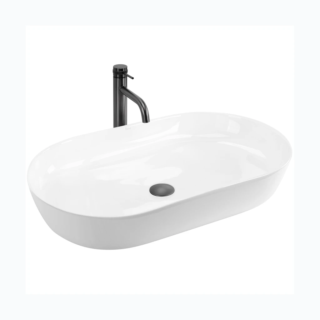 Rea Cleo 71 valge töölaua valamu (REA-U6215)