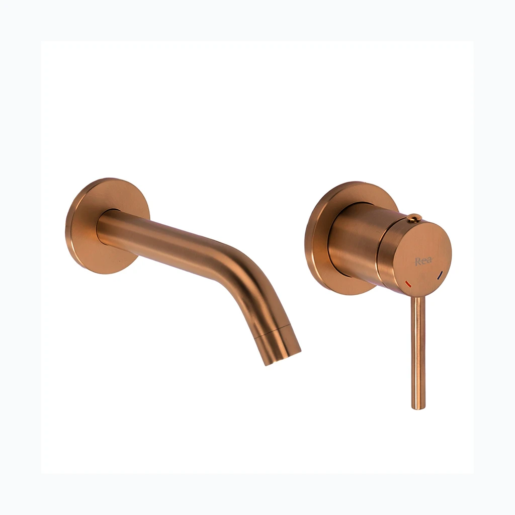 Rea Clif Brush Copper Varjatud valamusegisti (REA-B5842)