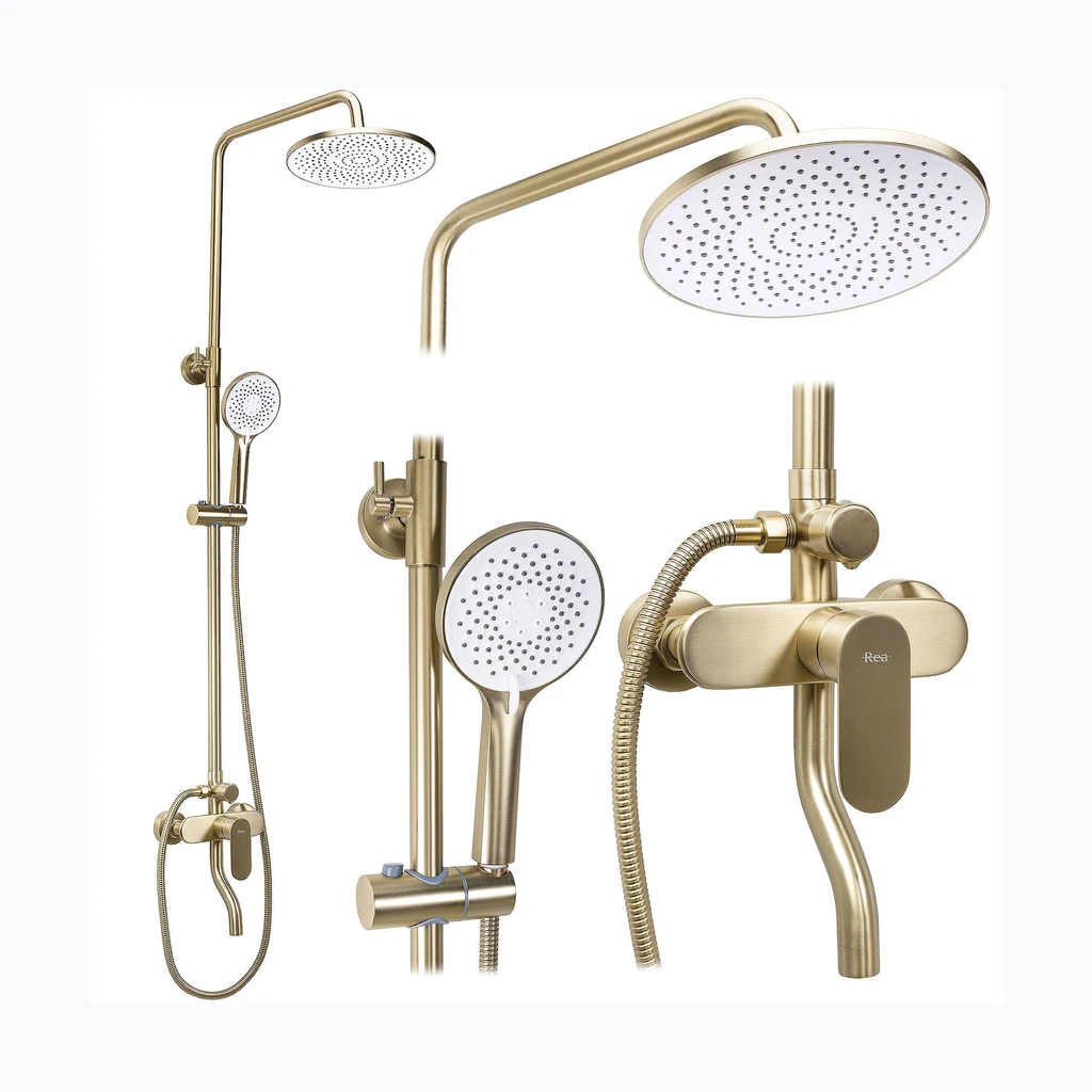 REA DROP Brush Gold dušikomplekt (REA-P7063)