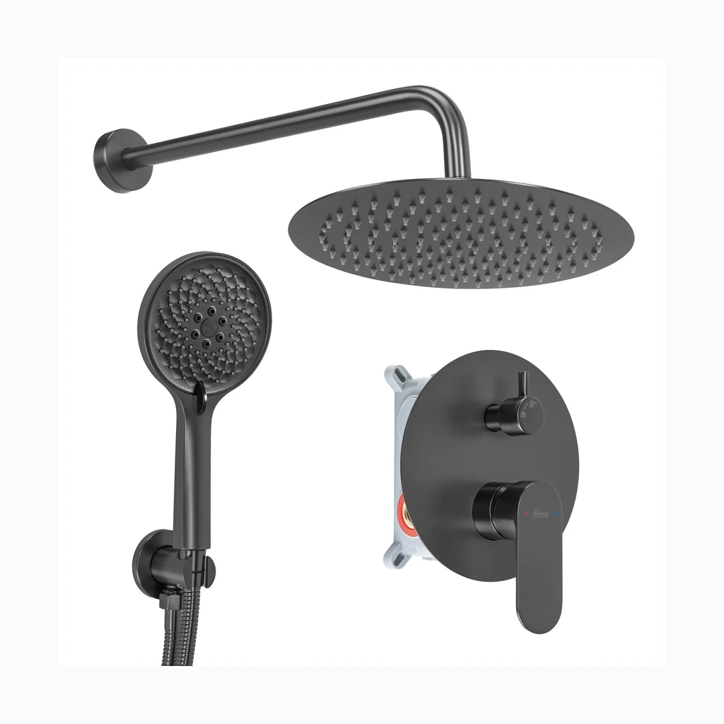 Rea Drop varjatud dušikomplekt Titan + BOX (REA-P9661)