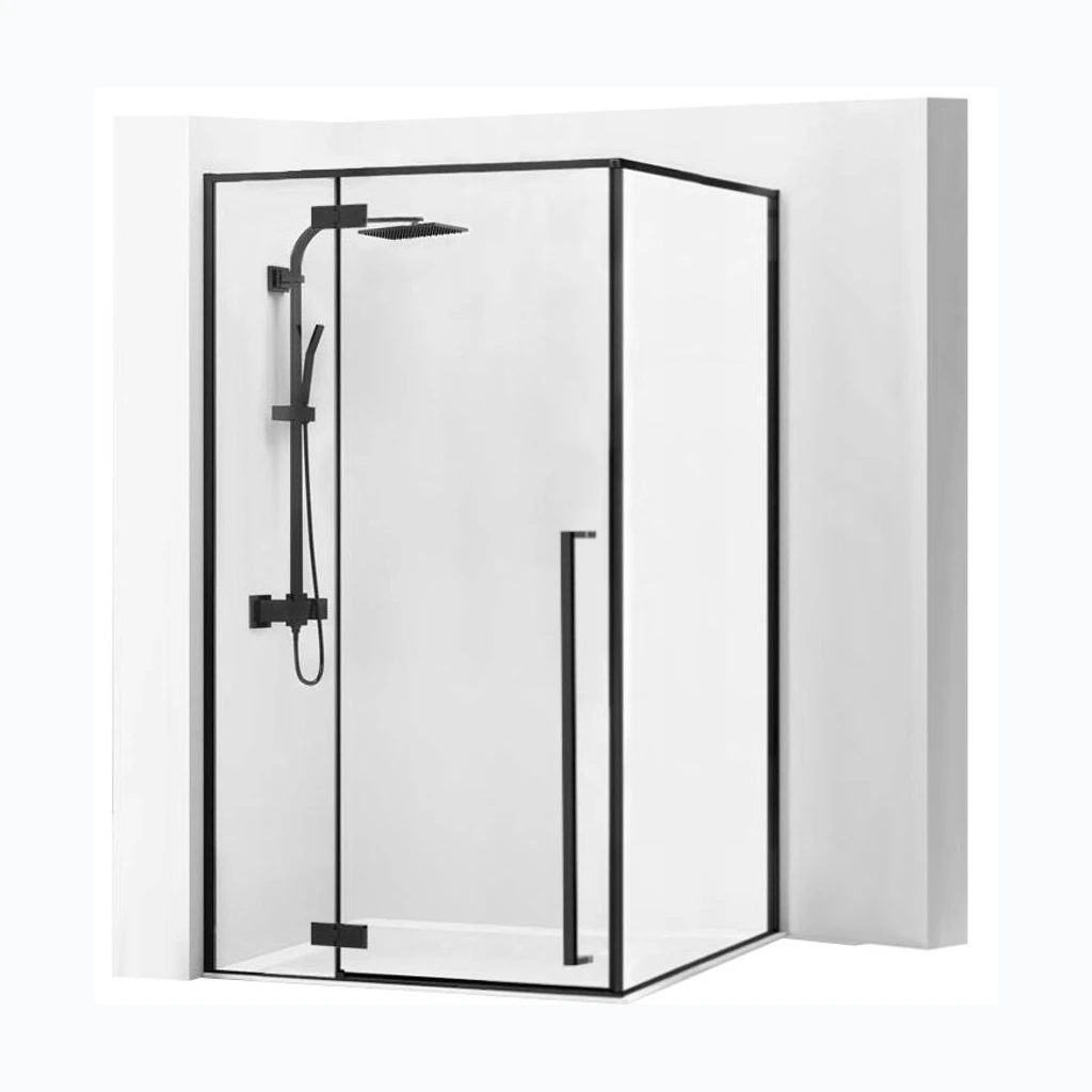 Rea Fargo 120x90 Чёрный матовый Душевая кабина (REA-K3214)