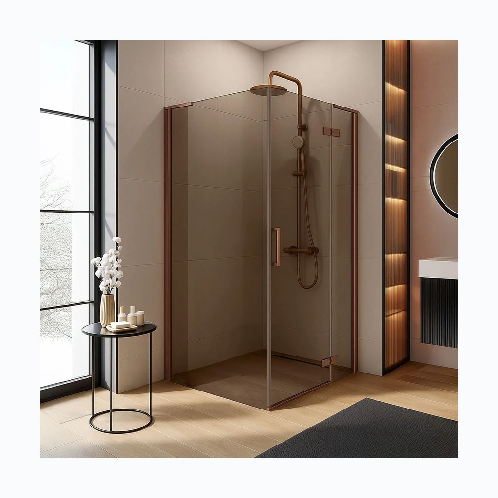 REA Hugo Душевая кабина 90x90 Copper Brush (KPL-K6969)