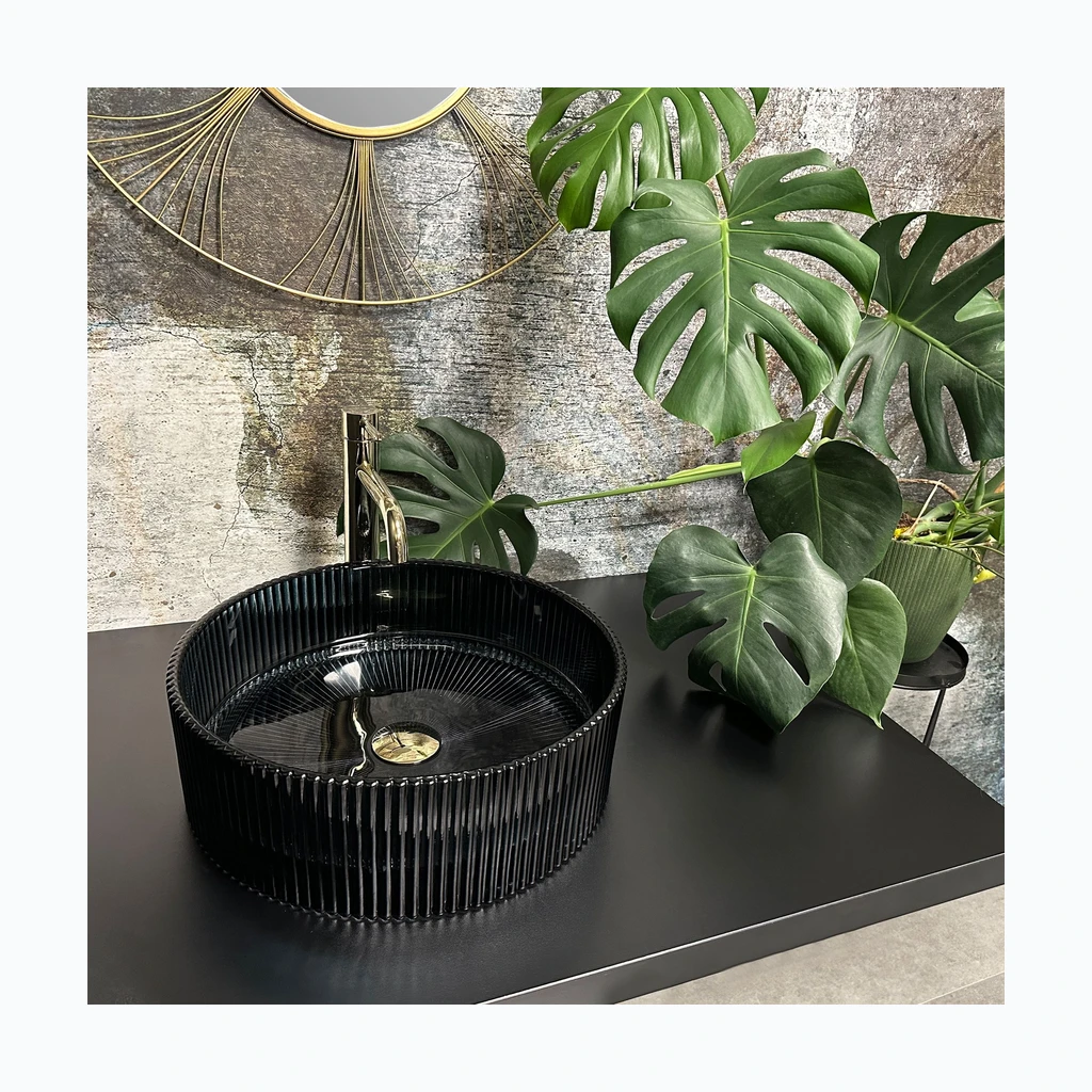 Rea Ingrid Black lauapealne kraanikauss (REA-U6800)