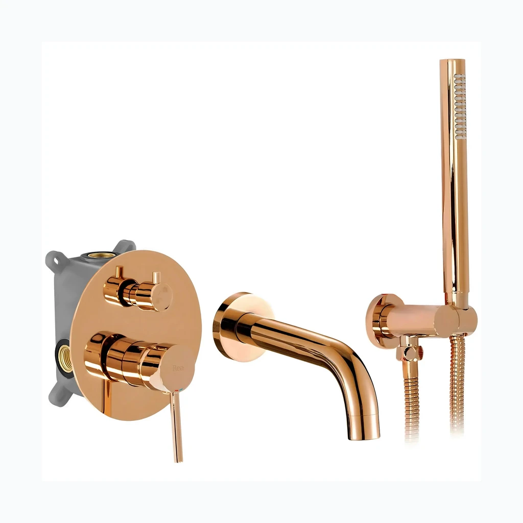 Rea Lungo Copper varjatud vannisegisti + Box (REA-B7996)