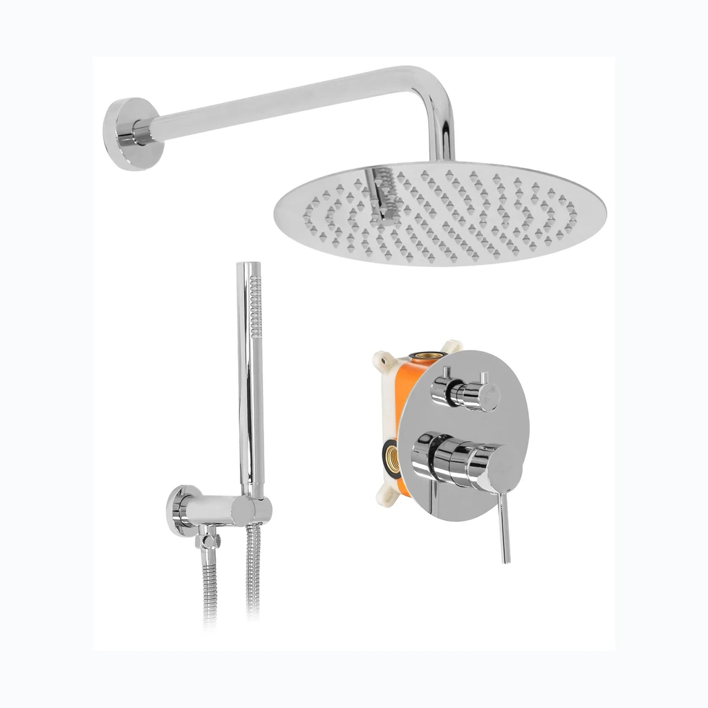 REA Lungo dušikomplekt Varjatud kroom + karbi (REA-P8007)