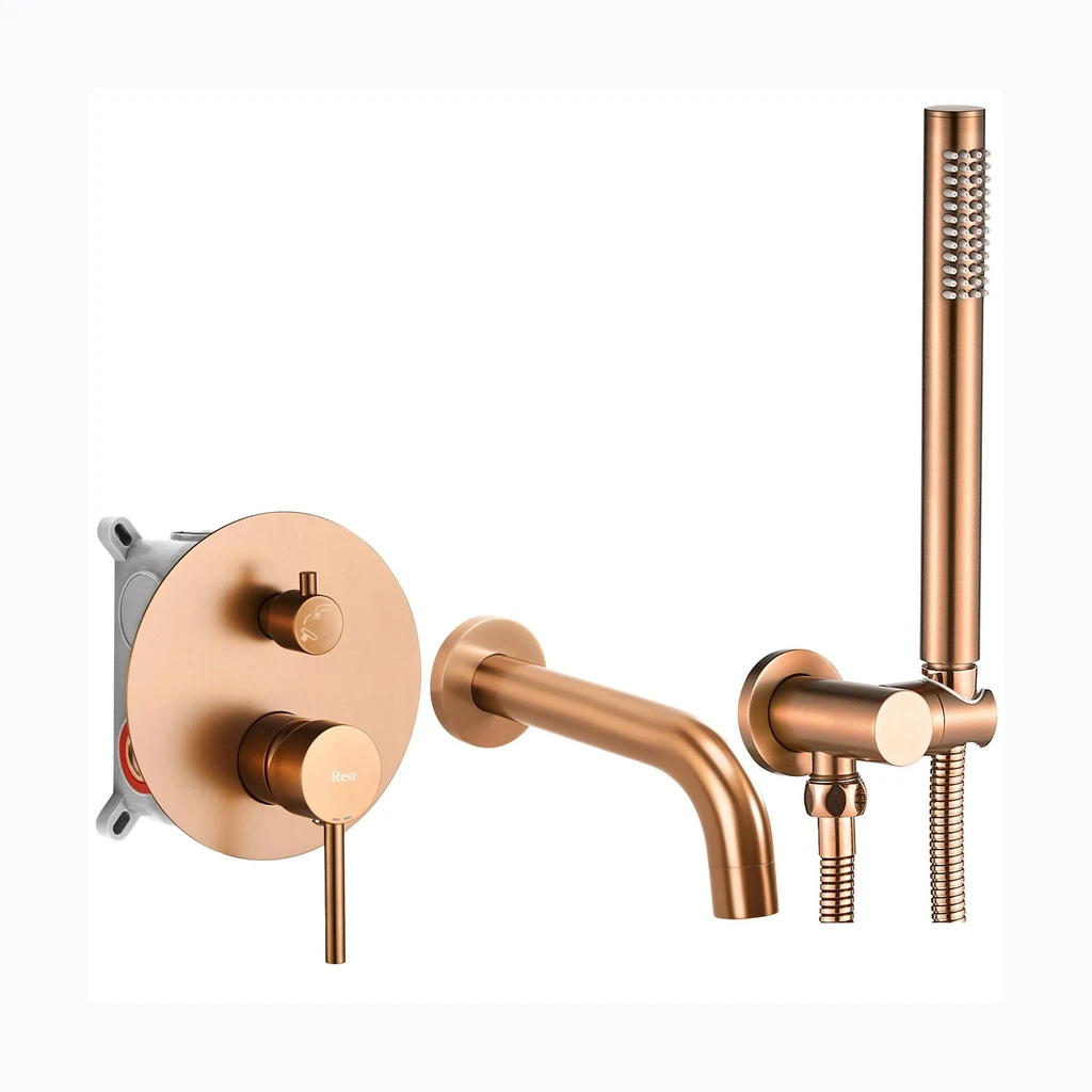 Rea Lungo peitevannisegisti, Brush Copper + Box (REA-B4568)
